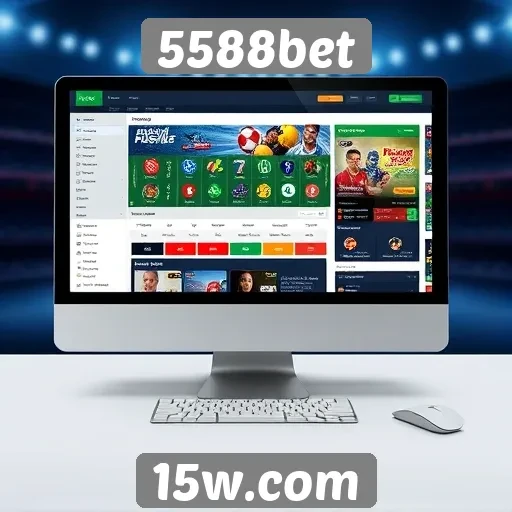 Plataforma 5588bet e sua interface amigável